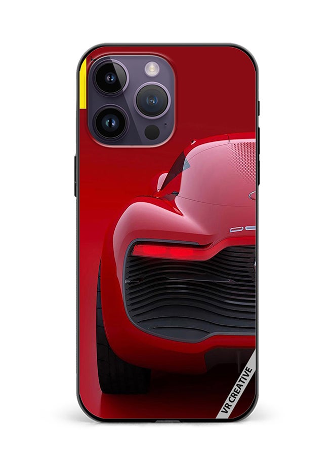 VR CREATIVE Protective Case Cover For Apple iPhone 15 Pro Car Design Multicolour - Image 1