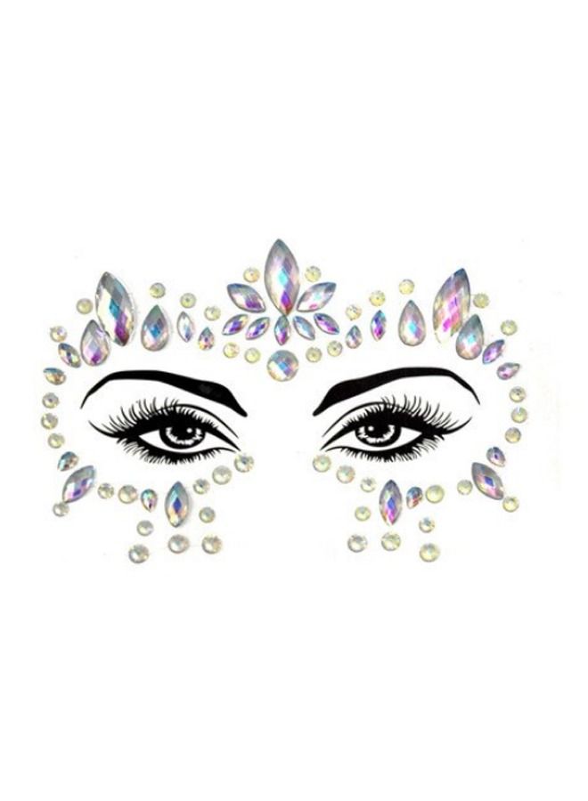 ملصقات تاتو كريستاليه للوجه - Image 1