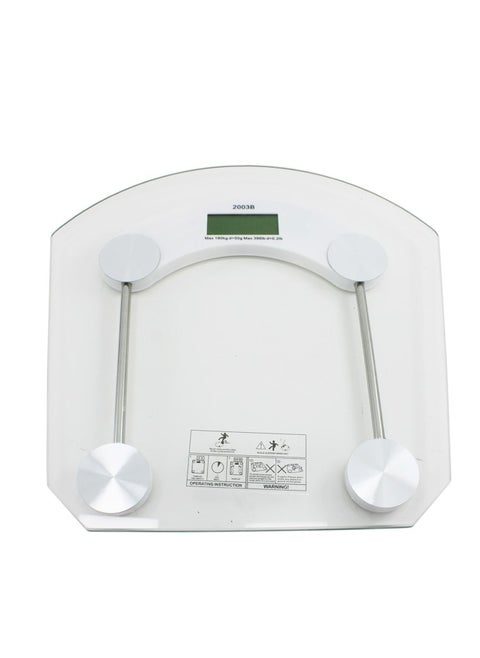 Generic Glass Square Weight Scale Sleek Design for Accurate and Modern Weighing