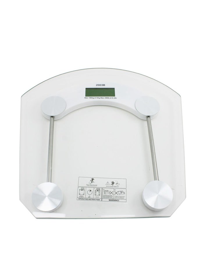 Generic Glass Square Weight Scale Sleek Design for Accurate and Modern Weighing