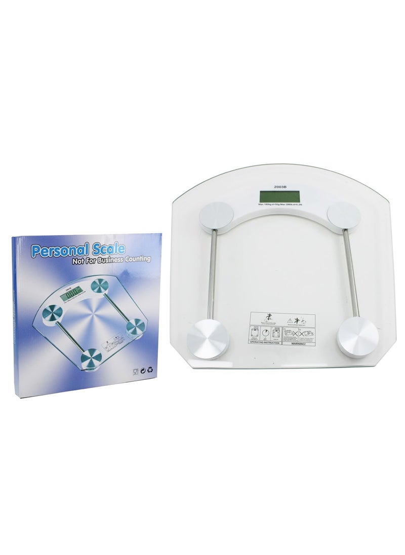 Generic Glass Square Weight Scale Sleek Design for Accurate and Modern Weighing