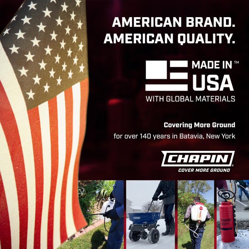 Chapin International Chapin 25020 2-Gallon Clean 'N Seal Poly Deck Sprayer for Deck Cleaners and Transparent Stains and Sealers, 2-Gallon (1 Sprayer/Package) - Image 5