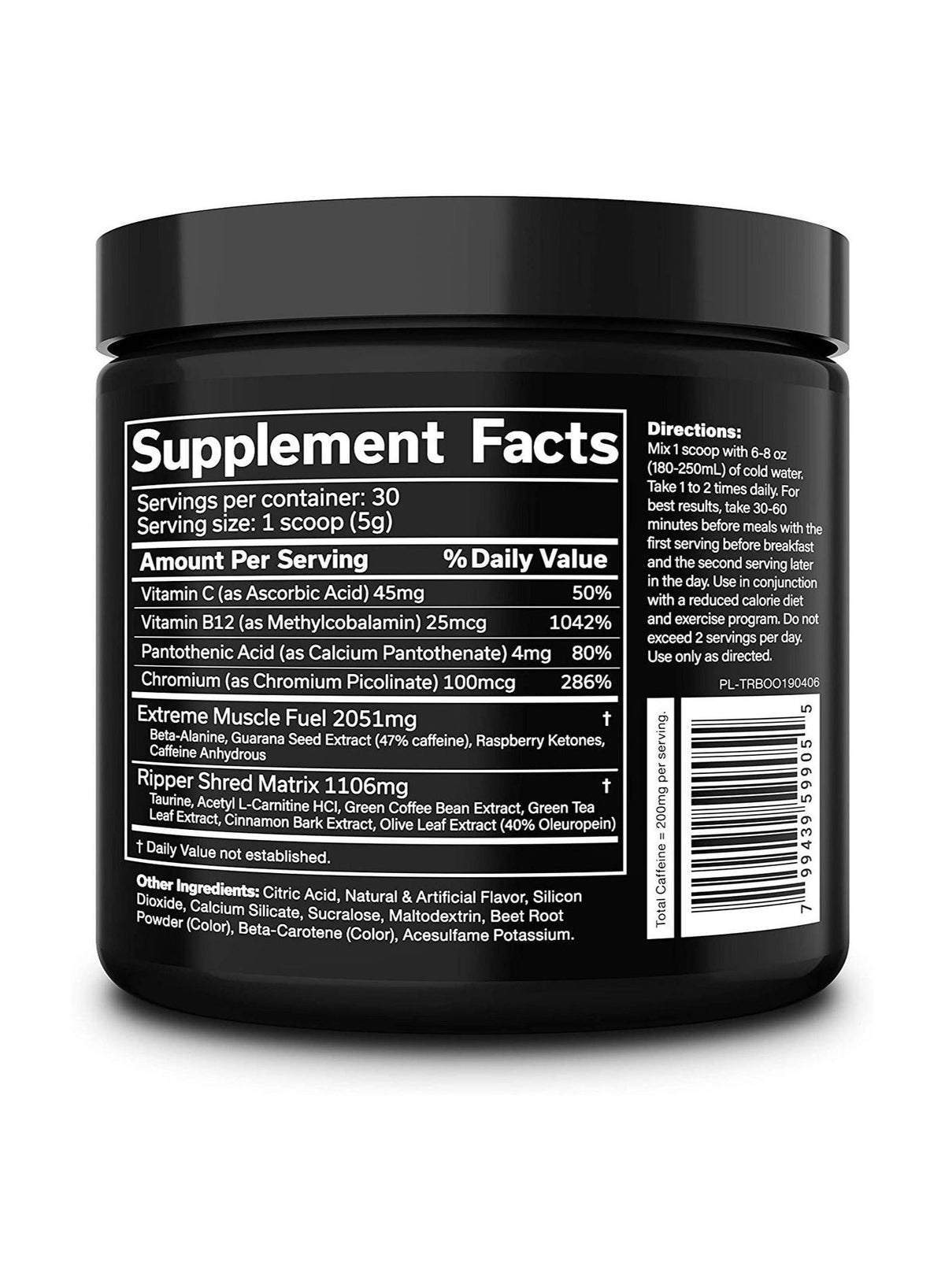 Jnx Sports The Ripper! 30 Servings Blood Orange