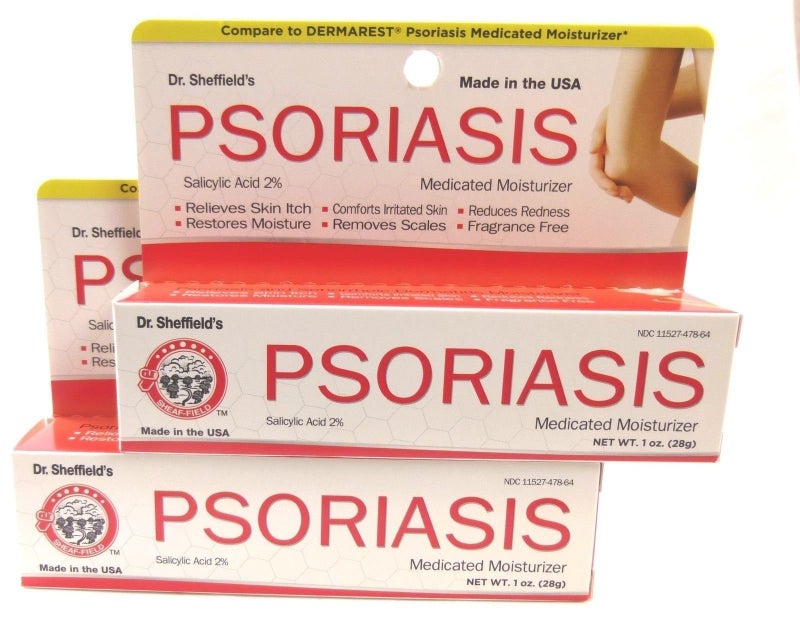 Dr. Sheffield's Dr. Sheffields Psoriasis 2% Salicyclic Acid, Medicated Moisturizer (Pack of 2) - Image 4