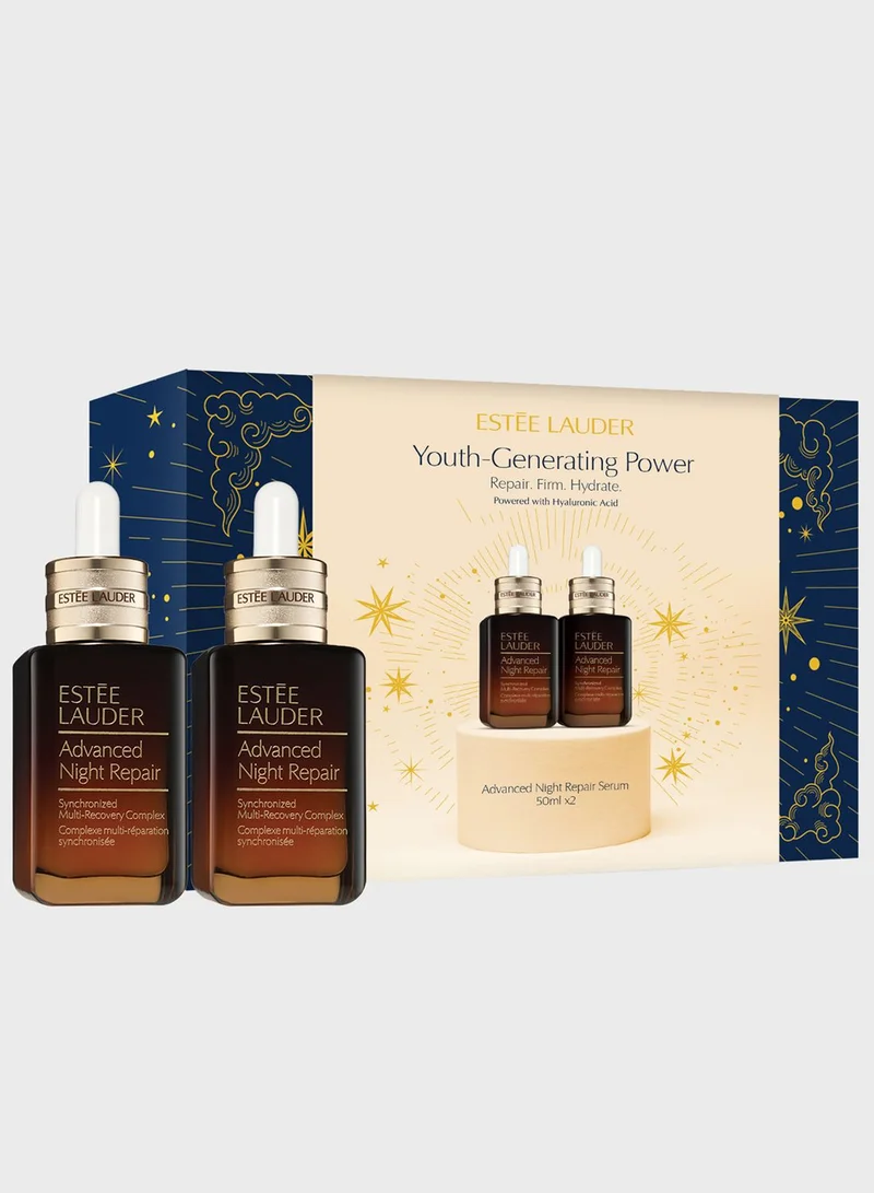 ESTEE LAUDER Power Up Set: ANR 50ml X 2, Savings 35%