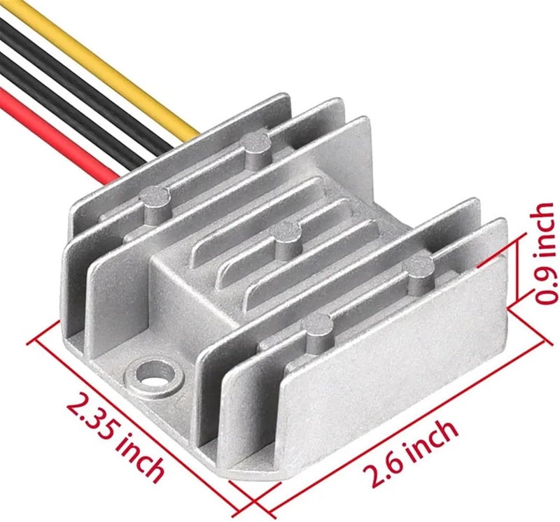 محول DC-DC 12V 24V إلى 5V 10A 50W منظم إمداد طاقة مقاوم للماء وحدة الجهد - Image 5