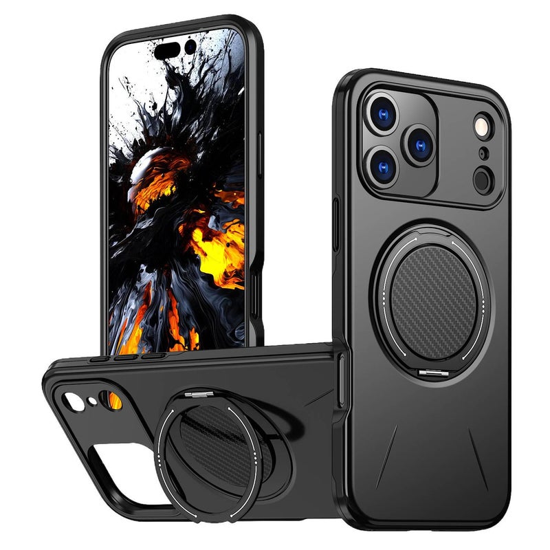 MagSafe iPhone 15 Pro Max Drop Protection PC Case for iPhone 15 15 Plus 15 Pro 15 Pro Max with 360 Rotating Gear Kickstand and Kickstand - Image 5