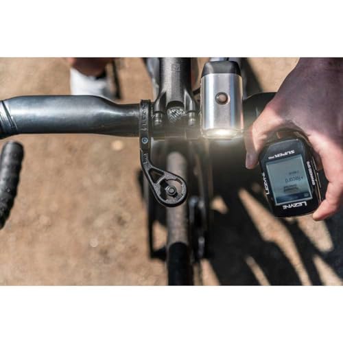 LEZYNE Cycling GPS Head Unit Computer Out Front Mount - Stiff Composite Matrix Construction and Secure X-Lock Bicycle Mounting System - Image 3