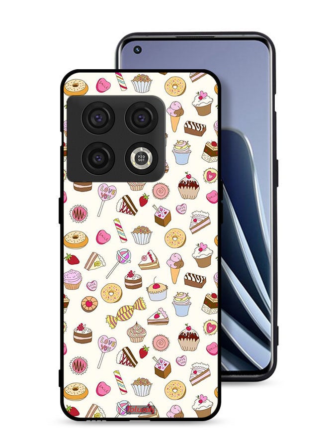 Tolwak OnePlus 10 Pro 5G Protective Case Cover Pattern Of Favorite Items - Image 1