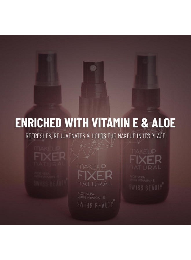 SWISS BEAUTY Makeup Fixer Natural With Aloe Vera And Vitamin E  - Image 4