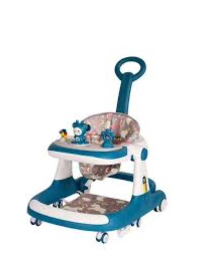 Baybee Pro 2 in1 Twist Baby Walker Activity Kids Push Walker for Babies Safety Break with Adjustable Height and Ultra Soft Seat- Musical Activity Walker for Kids Wheel - Image 3