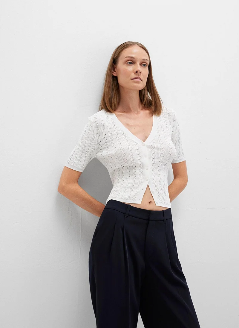 MAVI Ecru Cardigan