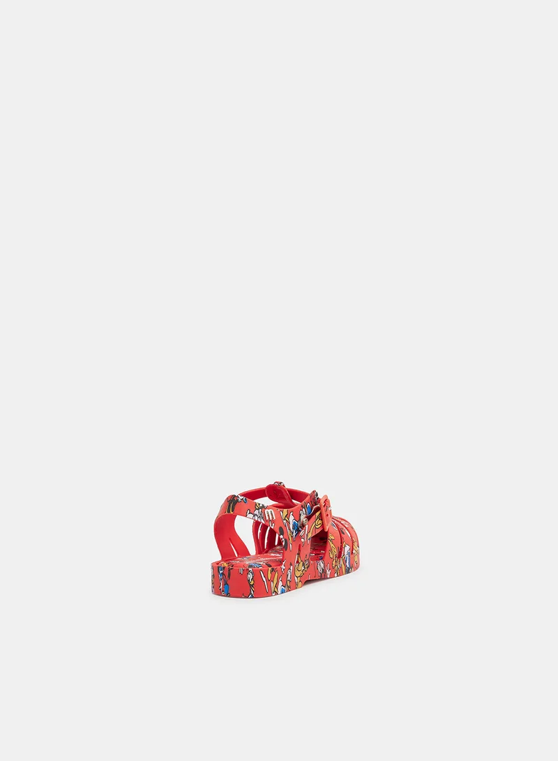 Mini Melissa Baby Unisex Disney Buckle Sandals