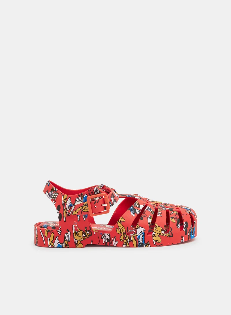 Mini Melissa Baby Unisex Disney Buckle Sandals