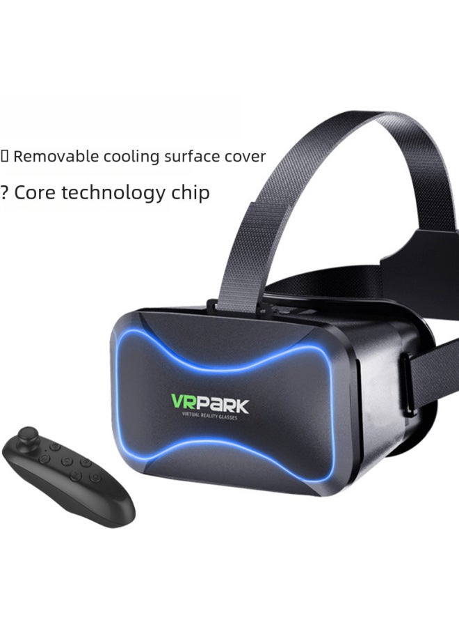 Vr Glasses Full Scene Video Helmet Smart 3dbox Virtual Reality For Movies Games Vr Eyewear-Color:V7  - Image 3