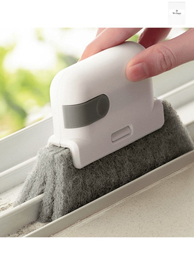 We Happy Window Groove Cleaning Brush Effortless Cleaning for Window Frames, Door Tracks and Tight Spaces - Image 1