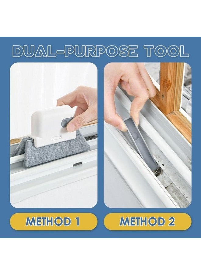 We Happy Window Groove Cleaning Brush Effortless Cleaning for Window Frames, Door Tracks and Tight Spaces - Image 3