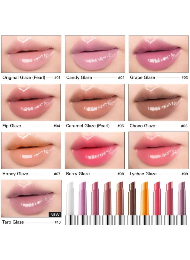 BBI@ BBIA BBIA Over Glaze Stick - Lip Plumping Gloss Melting Balm Lipstick, Intensive Volume Up, High Shine & Glossy, Ultra Watery Moisturizing & Volumizing, Glowy Texture, Korean Lip Makeup (04 FIG GLAZE) - Image 3