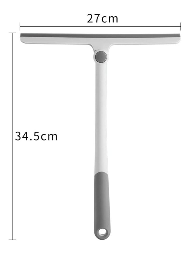 ECVV 2Pack Window Washer Shower Squeegee for Shower Doors Glass Window Wiper Window Cleaning Tool Brush for Glass Doors, Bathroom, Mirrors, Windows Cars and Tile Walls - Image 2