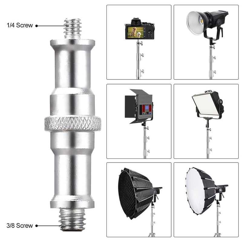 ITOTIN Heavy Duty Light Stand Tripod Stand for Photography, 9.19 Feet/2.8m Stainless Steel Light Tripods for Softbox, Speedlight, Strobe Light, Umbrella - Pack of 2 - Image 4