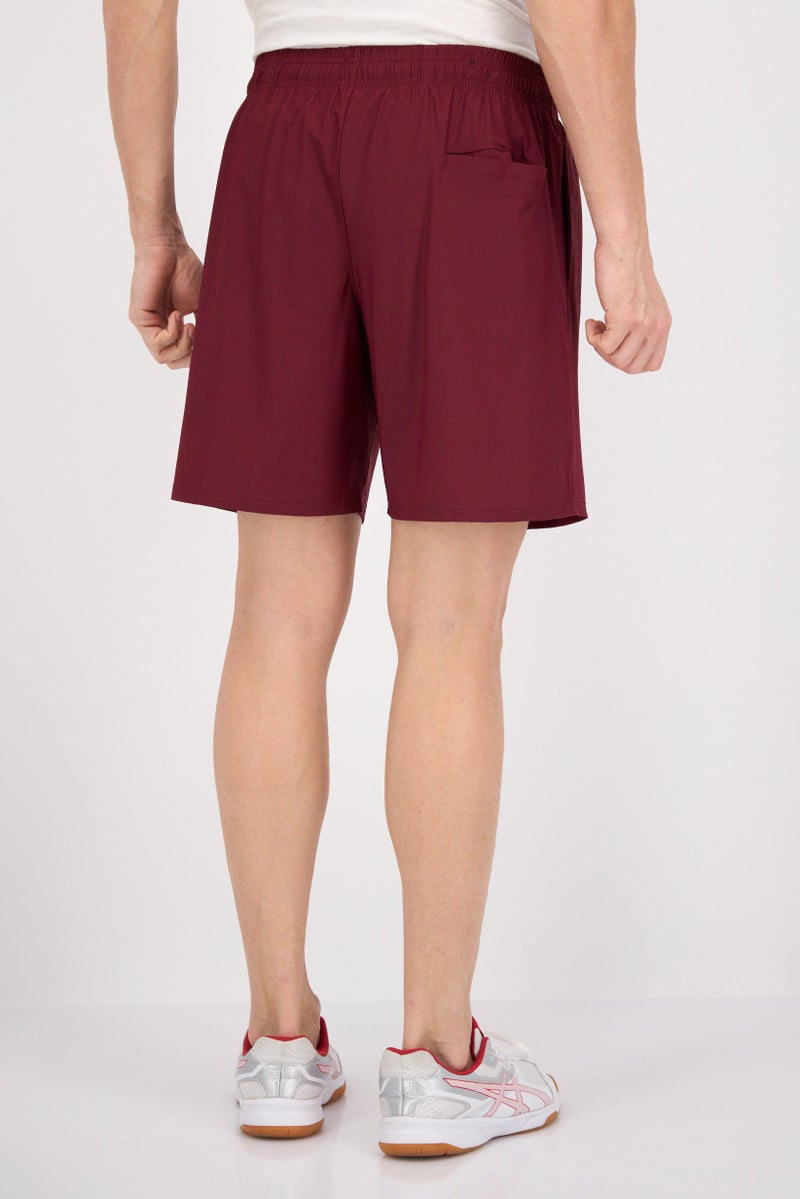 BOLA Best Of Luck Always Men Sportswear Fit Brand Logo Training Shorts, Maroon  - Image 3