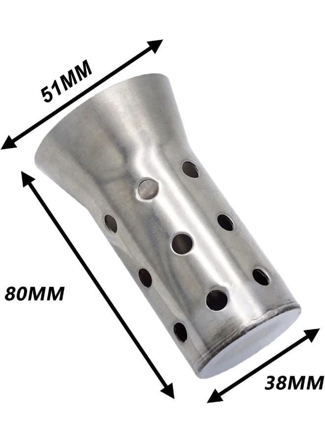 LKV LKV Motorcycle DB Killer 51mm Universal Muffler Silencer Baffle Removable Noise Eliminator Compatible with Harley Moto Guzzi Honda Kawasaki Suzuki Yamaha Cruiser Scooter - Image 4