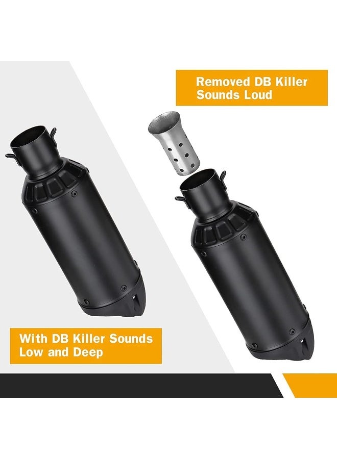 LKV LKV Motorcycle DB Killer 51mm Universal Muffler Silencer Baffle Removable Noise Eliminator Compatible with Harley Moto Guzzi Honda Kawasaki Suzuki Yamaha Cruiser Scooter - Image 5