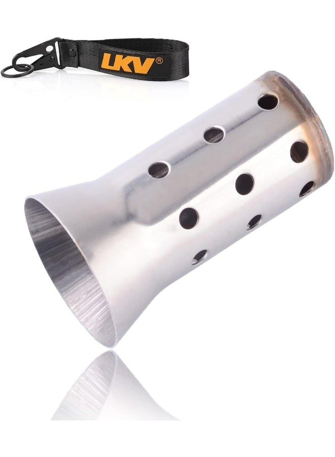 LKV LKV Motorcycle DB Killer 51mm Universal Muffler Silencer Baffle Removable Noise Eliminator Compatible with Harley Moto Guzzi Honda Kawasaki Suzuki Yamaha Cruiser Scooter - Image 1