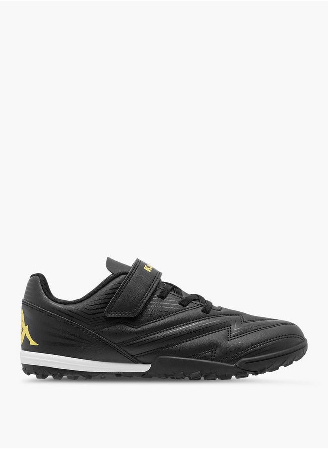 Kappa Boys' Quilted Football Shoes with Hook and Loop Closure  - Image 3