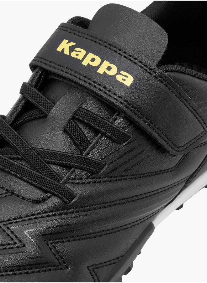 Kappa Boys' Quilted Football Shoes with Hook and Loop Closure  - Image 4