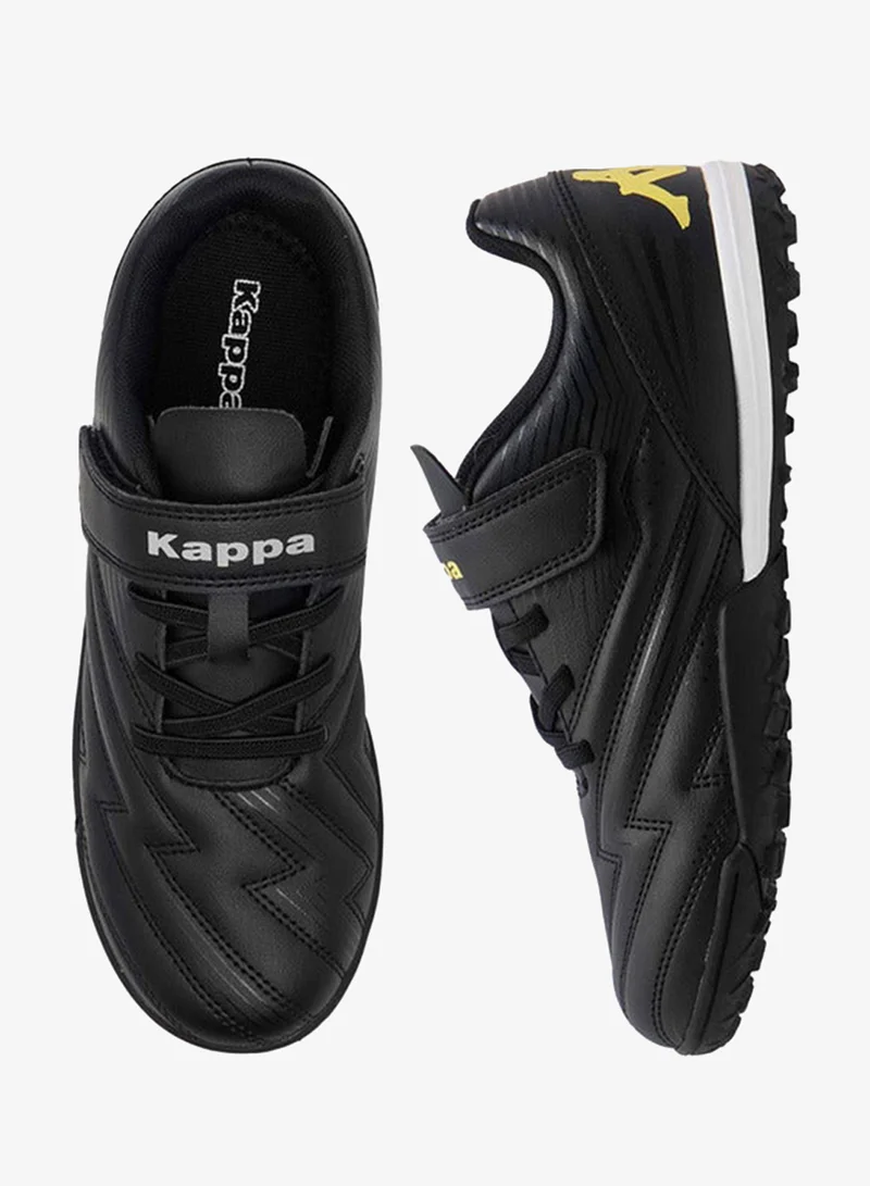 Kappa Boys' Quilted Football Shoes with Hook and Loop Closure