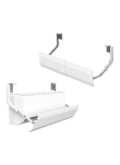 Generic AC Deflector with Adjustable Arm, No-Drill Air Conditioner Deflector, Protects from Direct Air Blasts  - Image 1