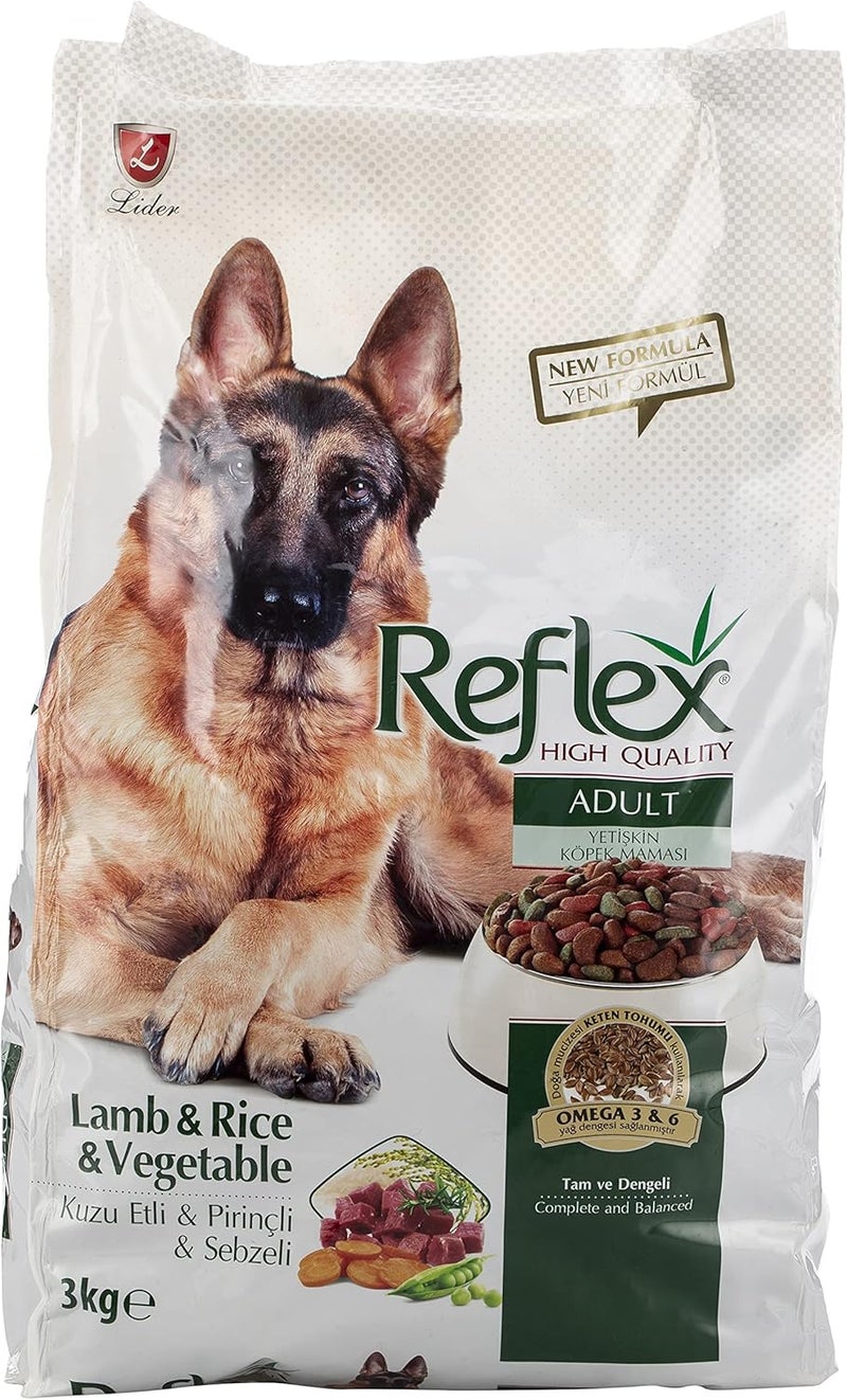 Reflex Adult Dog Food Lamb And Rice And Vegetable 3 Kg - Image 1