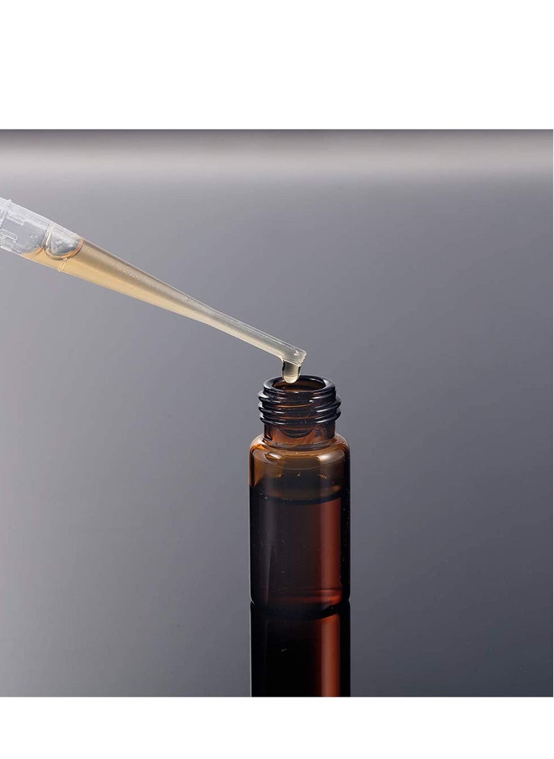 SYOSI - 100PCS 3ML Pipettes, Disposable Pasteur Pipette, Eye Dropper, Plastic Liquid Droppers for Essential Oils, Graduated, Dispensing, Measuring, Watering, Interval 0.5ml, Clear - Image 1