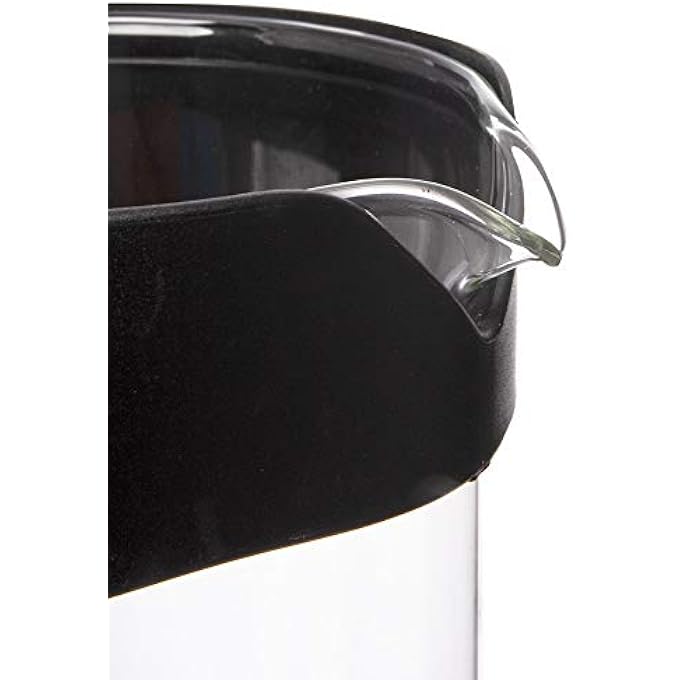 Biggcoffee Fy92 French Press Stainless Steel Lid Borosilicate Glass 1000 Ml Special Functional Compact Design - Image 3