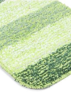 Status Contract Microfiber Striped Anti-Skid Set of 2 Bathmats, 38 X 58 Cm  - Image 4