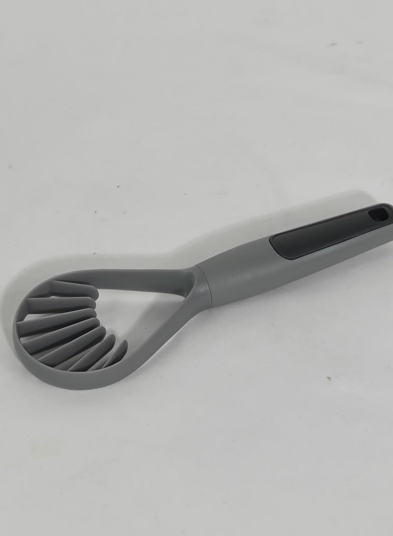HTH 7 Pieces Multipurpose kitchen Gadgets Set Durable Stainless Steel Peeler Mincer ABS Material Ergonomic Handle Bottle Opener Pizza Cutter Vegetables and Fruits Grater Scoop Spoon for Ice Cream Multifunction Kitchen Tools with Storage Stand  - Image 3
