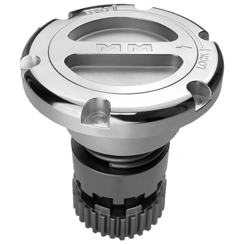 Mile Marker 549 Pair of Premium Manual Locking Hubs fits 2005 2020 F250 F350 F450 F550 - Replaces Original Equipment Manual or Automatic Hubs - High Performance - Durable Metal Construction - Image 2