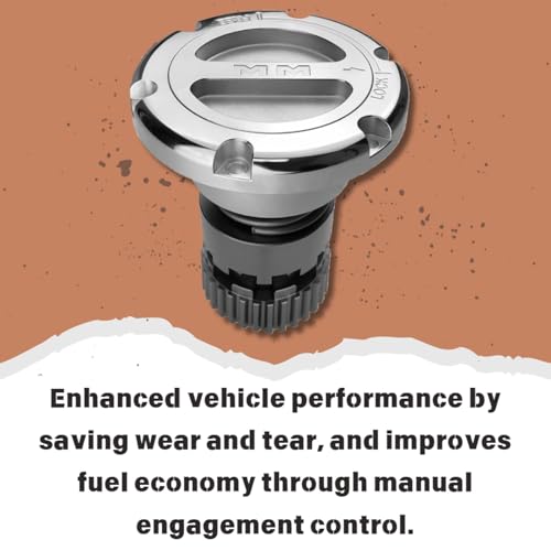 Mile Marker 549 Pair of Premium Manual Locking Hubs fits 2005 2020 F250 F350 F450 F550 - Replaces Original Equipment Manual or Automatic Hubs - High Performance - Durable Metal Construction - Image 5