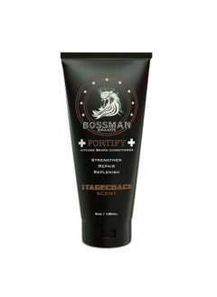 bossman Fortify Intense Conditioner Moisturize Replenish And Protect Your Beard Thicker Formula Natural Ingredients Made In Usa (Stagecoach Scent)  - Image 2