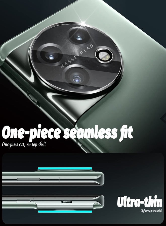 Orzero (4 Pack) Camera Lens Protector Compatible for OnePlus 11 5G, Protector de Cámera Solid Acrylic Cover 2.5D Arc Edges High Definition Bubble-Free - Image 3