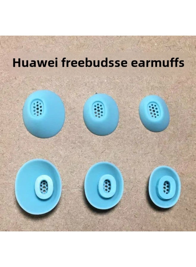 For Huawei Freebuds 5i 6i Bluetooth Non-slip Ear Hanging Ear Cap Ear Mask Plug Accessories Hook Rubber SE Accessories-Color:SE Blue Trumpet Earmuffs 1 - Image 1