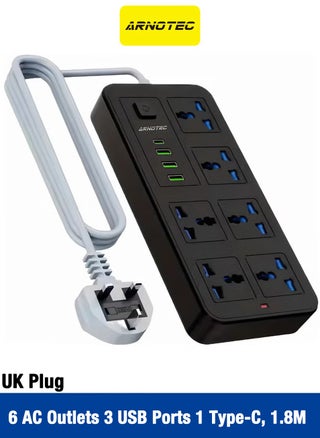 3 USB Port | 1 Type-C (black)