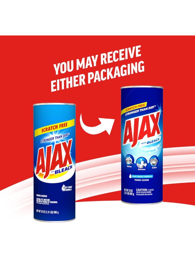 Ajax Easy Rinse Formula Powder Cleanser with Bleach 21 oz 8467714 - Image 5
