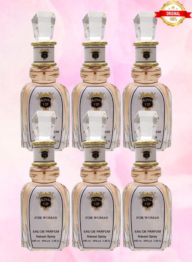 كينج 6 قطع عطر كينج في اي بي للنساء 100 مل - Image 1