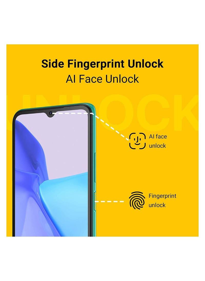 UMIDIGI Power 5 Cell Phone 4GB 128GB 6150mAh Battery Unlocked Smartphone with 6.53 Full Screen 16MP AI Triple Camera Android Phone Green
