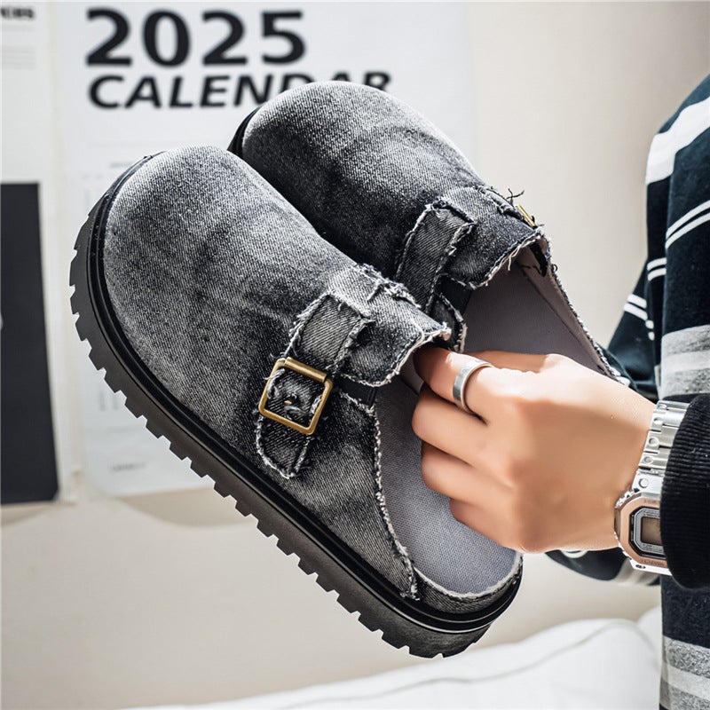 Men'S Shoes 2026 Trendy Versatile Men'S Outdoor Casual Sports Slip-On Lightweight Comfortable Birkenstock Shoes - Image 4