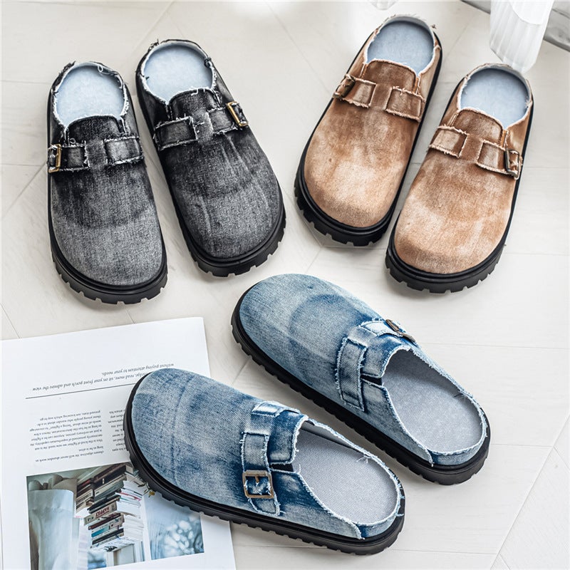 Men'S Shoes 2026 Trendy Versatile Men'S Outdoor Casual Sports Slip-On Lightweight Comfortable Birkenstock Shoes - Image 3