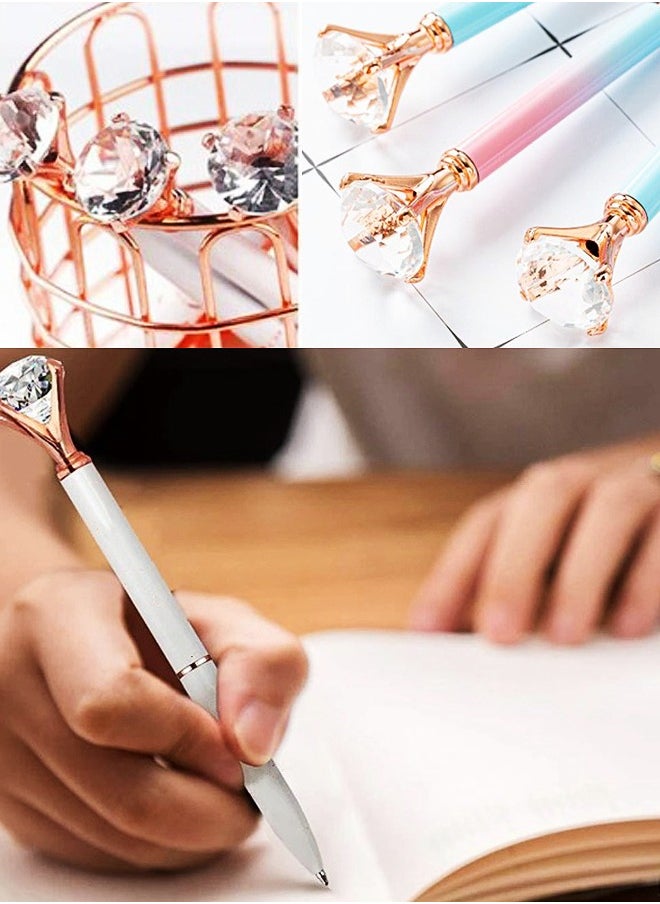 WooFree 4 Piece Crystal Diamond Ballpoint Pens  - Image 4