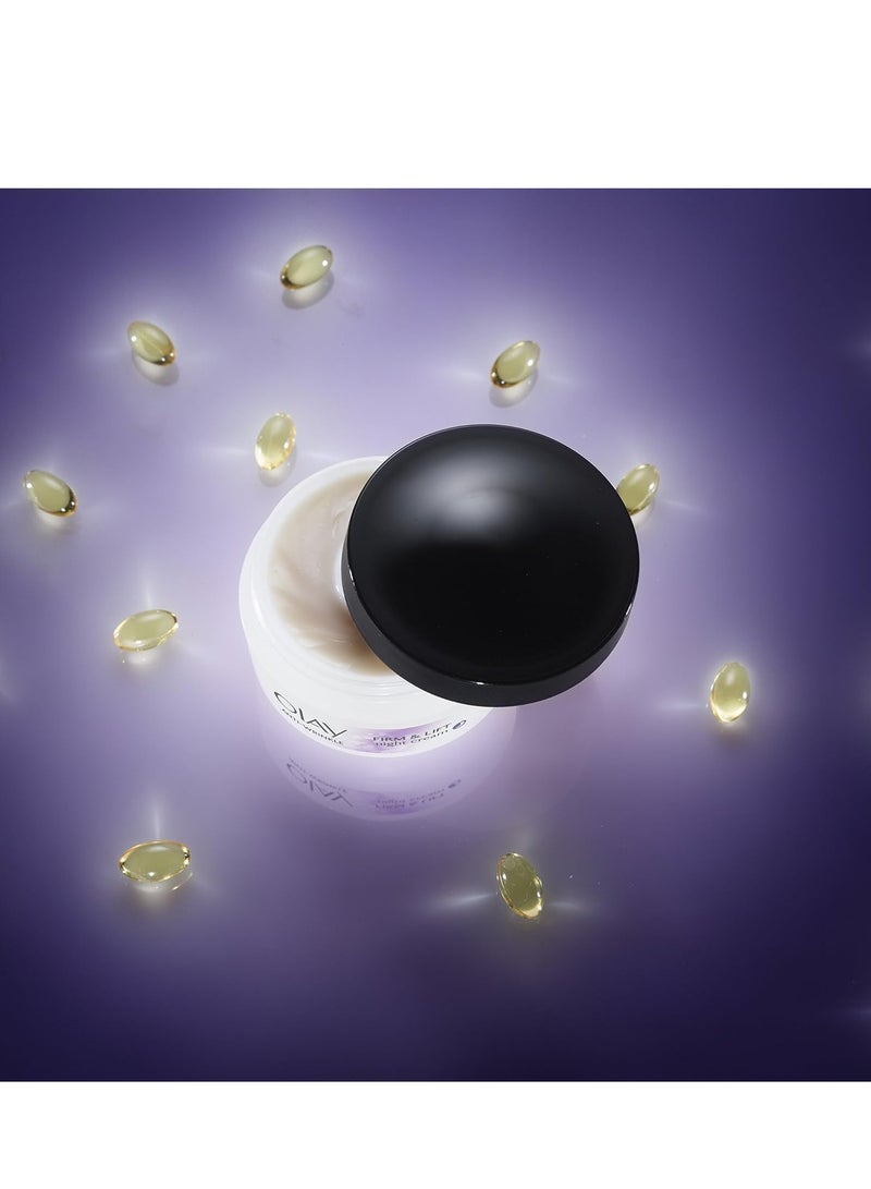 Olay Anti-Wrinkle Firm and Lift Anti-Ageing Moisturiser Night Cream - 50 ml (Pack Of 1) - Image 3
